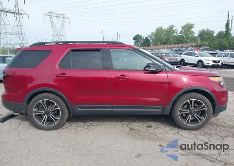 2015 Ford Explorer Sport из США, поврежденный, VIN 1FM5K8GT2FGA07512